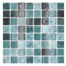 Załaduj obraz do przeglądarki galerii, Kolor mix zielony T5 połysk mozaika szklana