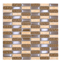 Załaduj obraz do przeglądarki galerii, Kolor beżowy D4 połysk mozaika mix