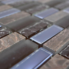 Załaduj obraz do przeglądarki galerii, Kolor brąz połysk A3 mozaika mix