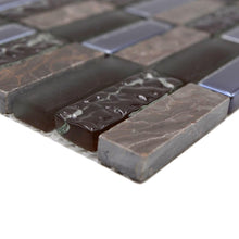 Załaduj obraz do przeglądarki galerii, Kolor brąz połysk A3 mozaika mix