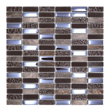 Załaduj obraz do przeglądarki galerii, Kolor brąz połysk A3 mozaika mix