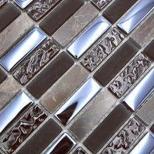 Załaduj obraz do przeglądarki galerii, Kolor brąz połysk A3 mozaika mix
