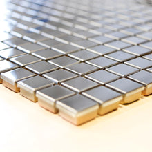 Załaduj obraz do przeglądarki galerii, Mozaika - stal nierdzewna kolor srebrny połysk