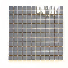 Załaduj obraz do przeglądarki galerii, Mozaika - stal nierdzewna kolor srebrny połysk