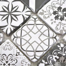 Załaduj obraz do przeglądarki galerii, MOZ 7380 VP-Mozaika szklana biały mat