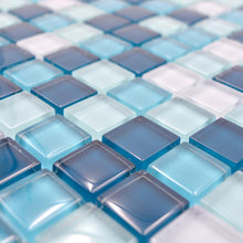 Załaduj obraz do przeglądarki galerii, Mozaika szklana kolor mix wielokolorowy połysk T 606