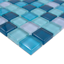 Załaduj obraz do przeglądarki galerii, Mozaika szklana kolor mix wielokolorowy połysk T 606