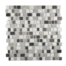 Załaduj obraz do przeglądarki galerii, Mozaika szklana kolor kawowy jasny brąz mat T 586