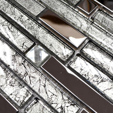 Załaduj obraz do przeglądarki galerii, Mozaika mix kolor mix srebrny połysk T 450