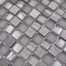 Załaduj obraz do przeglądarki galerii, Mozaika mix kolor szary mat T 465