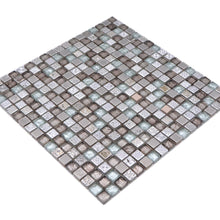 Załaduj obraz do przeglądarki galerii, Mozaika mix kolor mix szary połysk T 455
