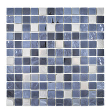 Załaduj obraz do przeglądarki galerii, Mozaika mix kolor czarny połysk T 422