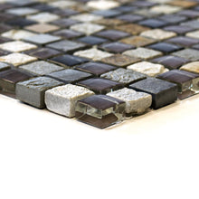 Załaduj obraz do przeglądarki galerii, Mozaika mix multikolor szary połysk T 467
