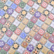 Załaduj obraz do przeglądarki galerii, Mozaika szklana multikolor mat T 646