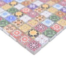 Załaduj obraz do przeglądarki galerii, Mozaika szklana multikolor mat T 646