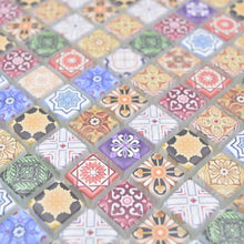 Załaduj obraz do przeglądarki galerii, Mozaika szklana multikolor mat T 646