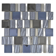 Załaduj obraz do przeglądarki galerii, Mix Aluminium - szkło kolor mix srebrny połysk - MOZ 7442 VP