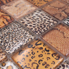 Załaduj obraz do przeglądarki galerii, Mozaika szklana kolor jasny brązowy kawowy połysk T 582