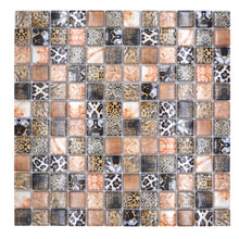 Załaduj obraz do przeglądarki galerii, Kolor brąz S2 połysk mozaika szklana