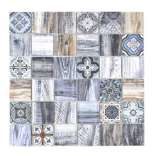 Załaduj obraz do przeglądarki galerii, Mozaika szklana kolor niebieski połysk T 622