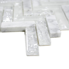 Załaduj obraz do przeglądarki galerii, Mozaika mix kolor mix biały połysk T 430