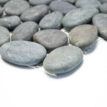 Załaduj obraz do przeglądarki galerii, Mamień naturalny - rzeczny kolor mix ciemny szary mat