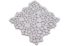 Załaduj obraz do przeglądarki galerii, Mozaika ceramiczna kolor biały mat T17