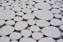 Załaduj obraz do przeglądarki galerii, Mozaika ceramiczna kolor biały mat T17