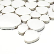 Załaduj obraz do przeglądarki galerii, Mozaika ceramiczna kolor biały połysk T28