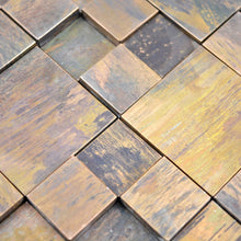 Załaduj obraz do przeglądarki galerii, Mozaika miedziana geometryczna