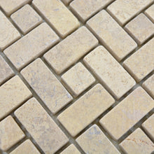Załaduj obraz do przeglądarki galerii, Mozaika kamienna - marmur kolor brąz mat T 251