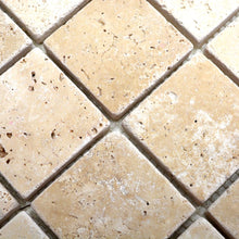 Załaduj obraz do przeglądarki galerii, Mozaika kamienna - traweryn kolor beżowy mat T 337