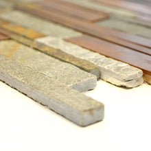 Załaduj obraz do przeglądarki galerii, Mozaika mix kamień miedź