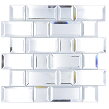 Załaduj obraz do przeglądarki galerii, Mozaika szklana szkło lustro połysk T 650