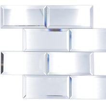 Załaduj obraz do przeglądarki galerii, Mozaika szklana szkło lustro połysk T 651