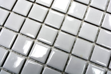 Załaduj obraz do przeglądarki galerii, Mozaika ceramiczna kolor biały połysk T9 - MOZ 5880 VP
