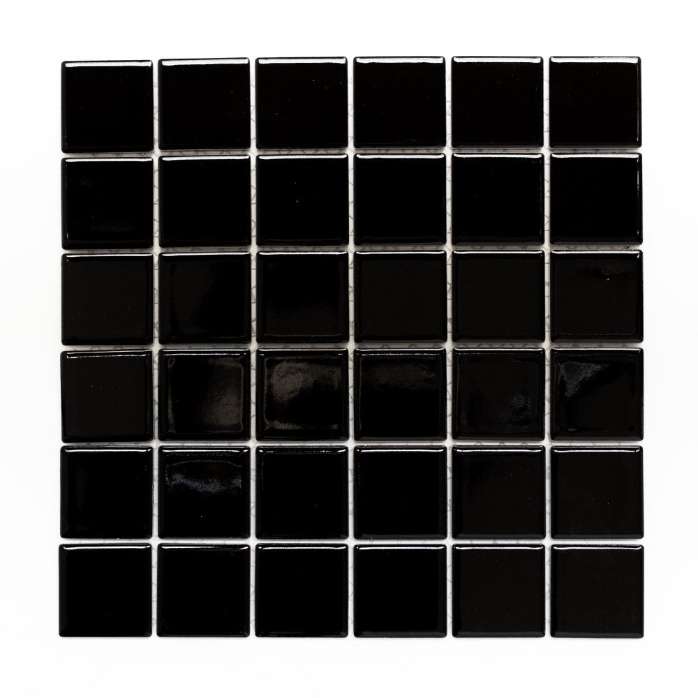 Mozaika ceramiczna kolor czarny połysk T 69