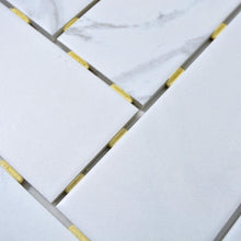 Załaduj obraz do przeglądarki galerii, Mozaika ceramiczna kolor biały mat T2
