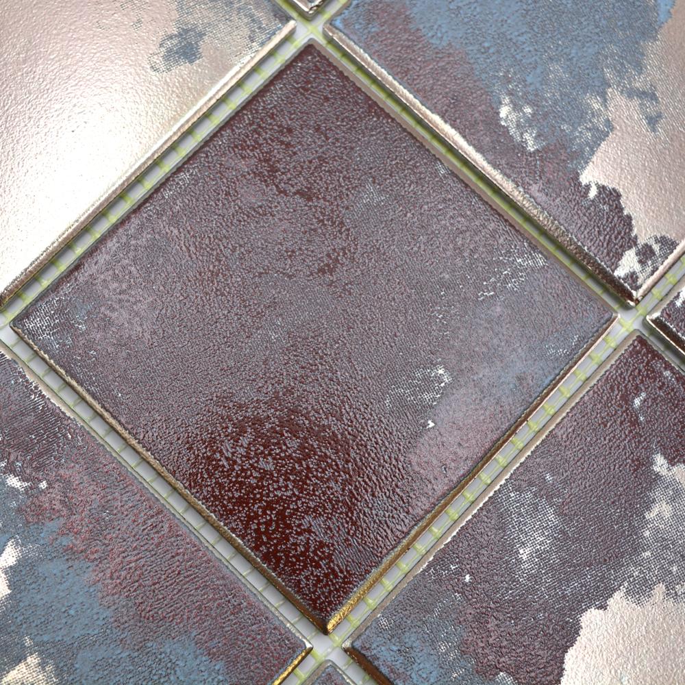 Aranżacja Multikolor mat mozaika ceramiczna