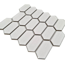 Załaduj obraz do przeglądarki galerii, Mozaika ceramiczna kolor biały połysk hexagon T 20
