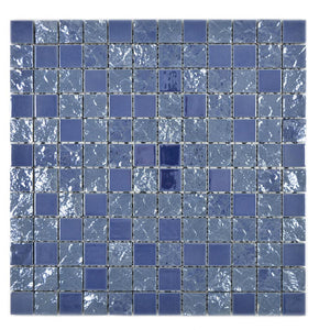 Mozaika ceramiczna kolor niebieski połysk T 142