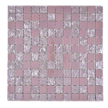 Załaduj obraz do przeglądarki galerii, Mozaika ceramiczna kolor ciemny różowy połysk T 45
