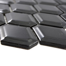 Załaduj obraz do przeglądarki galerii, Mozaika ceramiczna kolor czarny połysk T 76
