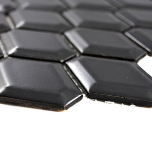 Mozaika ceramiczna kolor czarny mat T 49