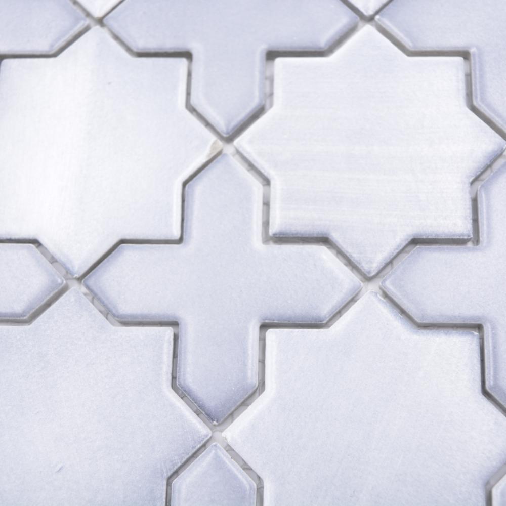 Aranżacja Mozaika ceramiczna kolor mix szary mat T 133