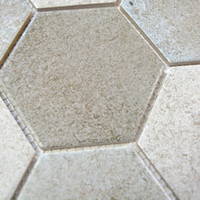 Załaduj obraz do przeglądarki galerii, Mozaika ceramiczna kolor szary mat hexagon T 162
