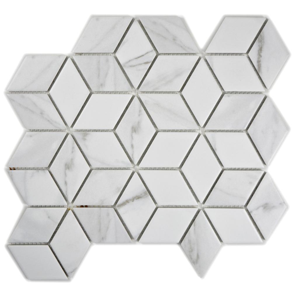 Mozaika ceramiczna kolor biały mat T6