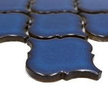 Załaduj obraz do przeglądarki galerii, Kolor niebieski błękitny kobaltowy połysk mozaika ceramiczna
