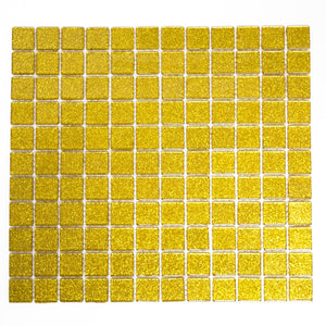 Mozaika szklana kolor złoty połysk T 640