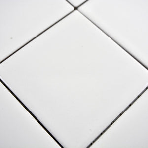 Mozaika ceramiczna kolor biały połysk T18